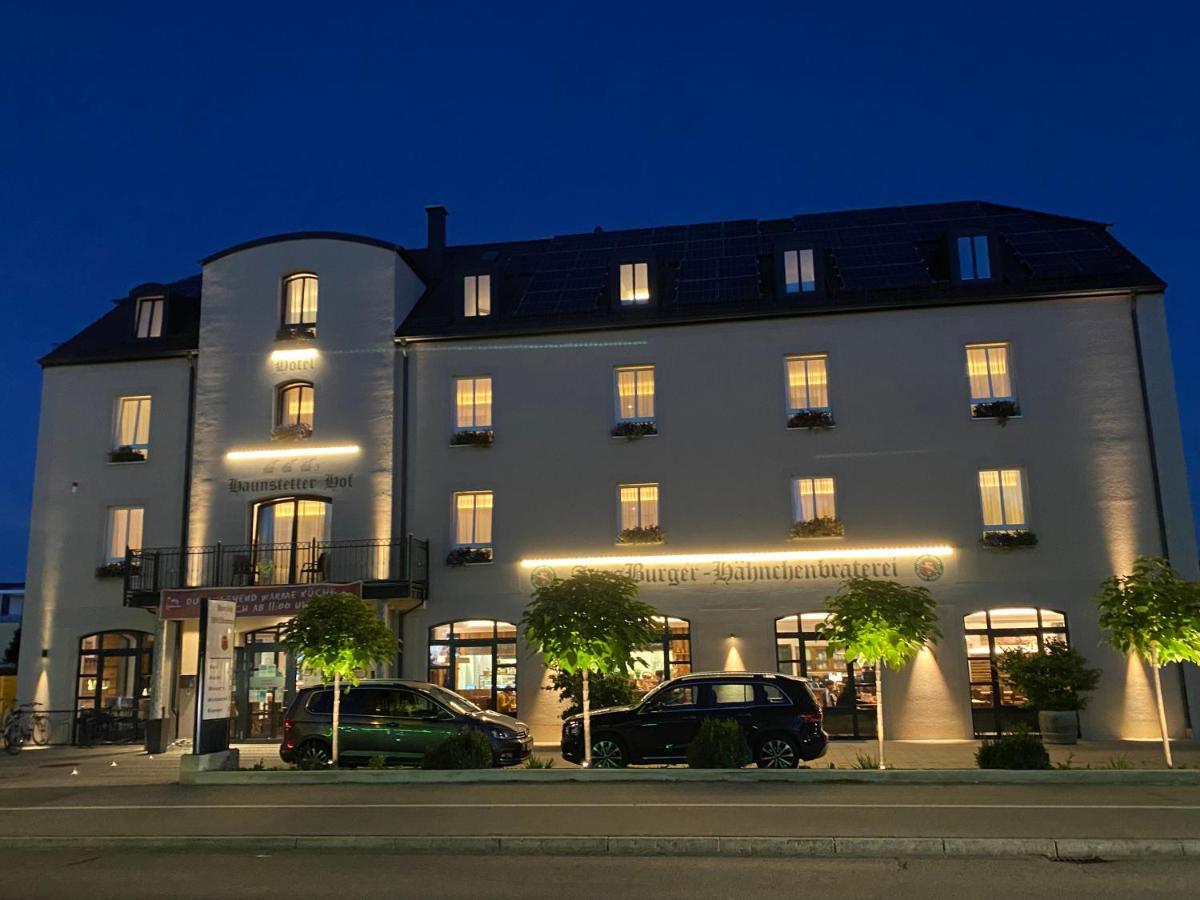 Hotel Haunstetter Hof Augsburg Exterior foto