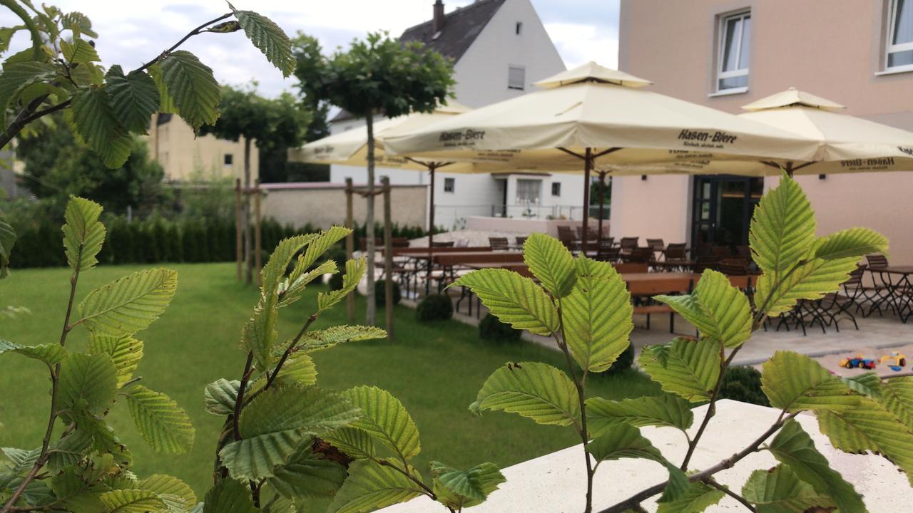 Hotel Haunstetter Hof Augsburg Exterior foto